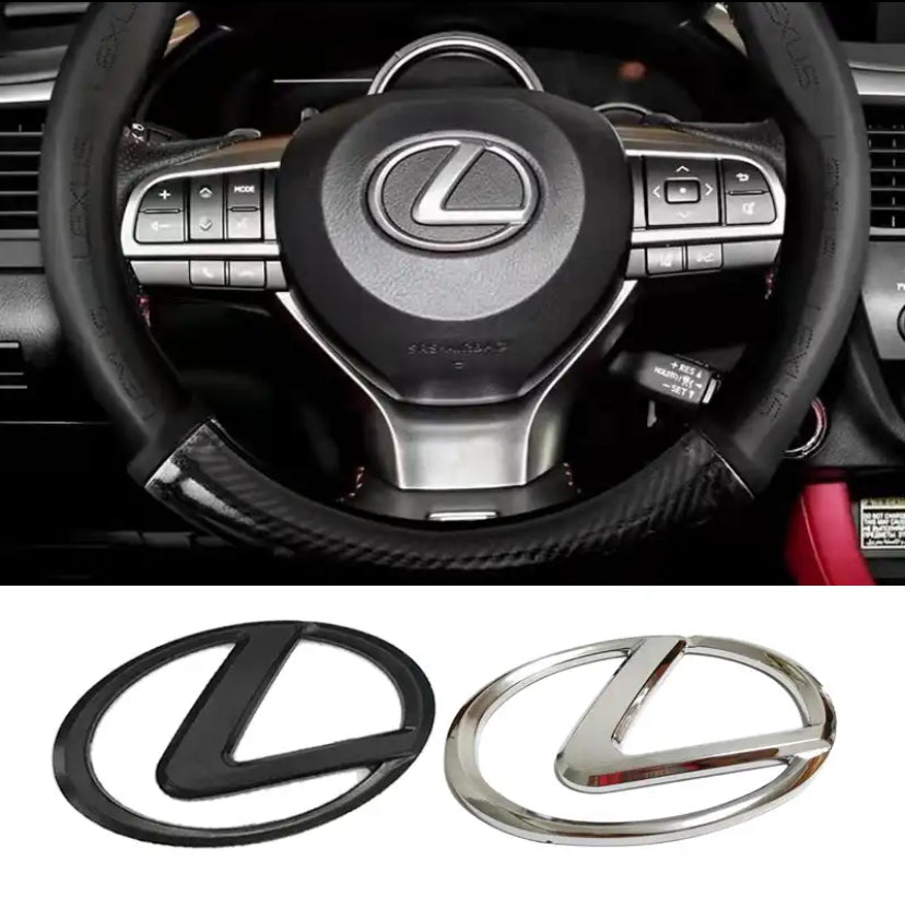 Lexus Steering Wheel Logo Emblem – Tashmere’s Aftermarket Car Parts Co.