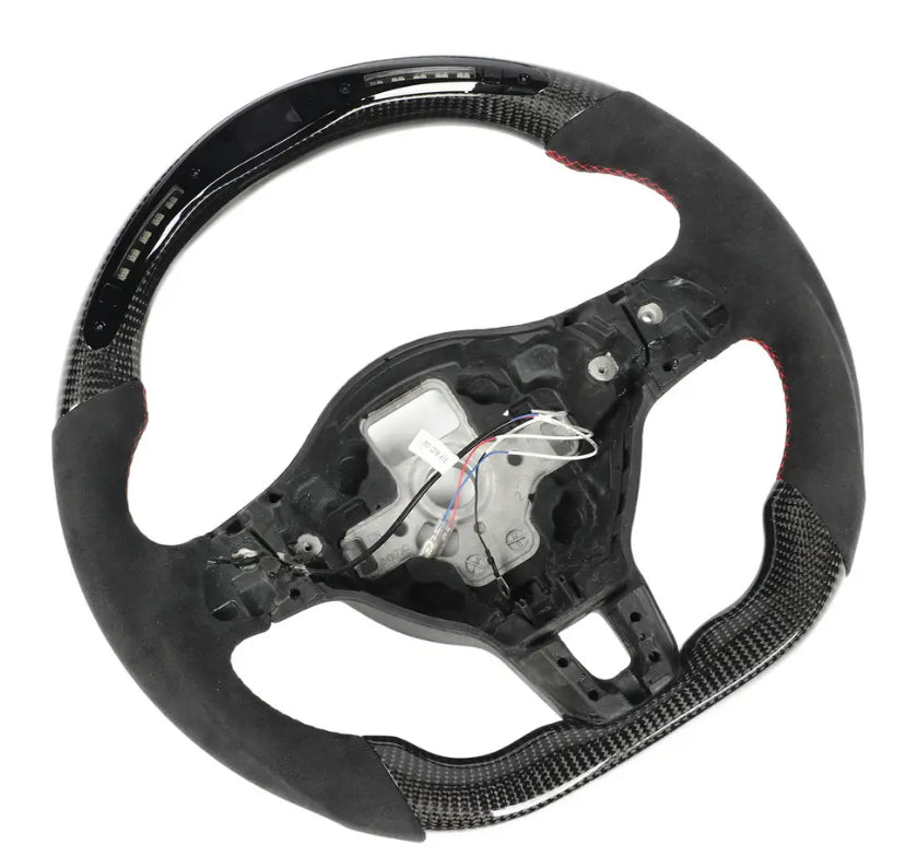 Volkswagen MK6 Carbon Fibre LED Steering Wheel