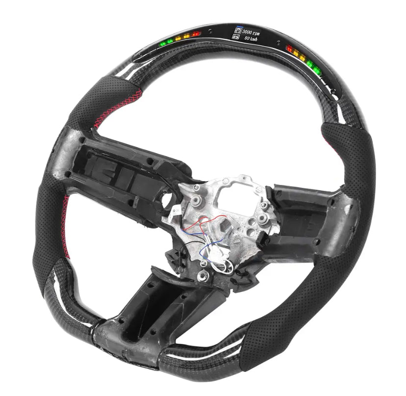 Ford Mustang Carbon Fibre LED Display Steering Wheel 2010-2014