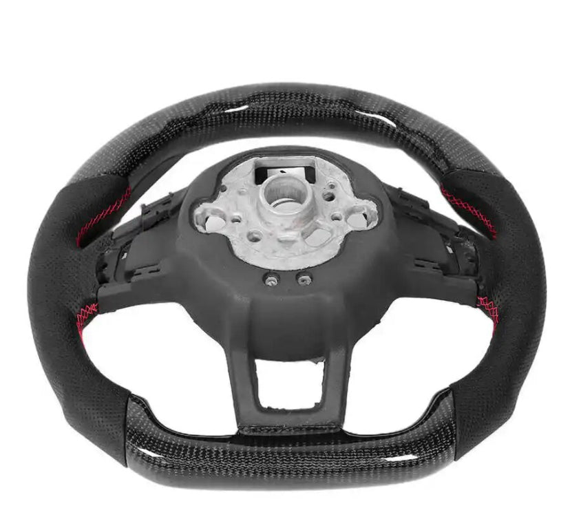 Volkswagen MK7/MK7.5 Carbon Fibre LED Steering Wheel