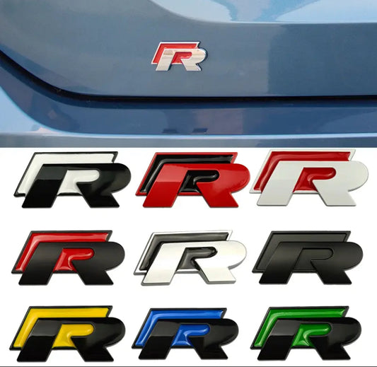 Volkswagen Golf R Rear Emblem