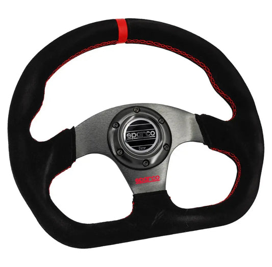 Sparco Aftermarket Steering Wheel Suede Leather