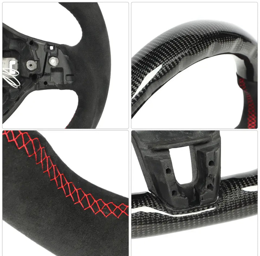 Volkswagen MK6 Carbon Fibre LED Steering Wheel