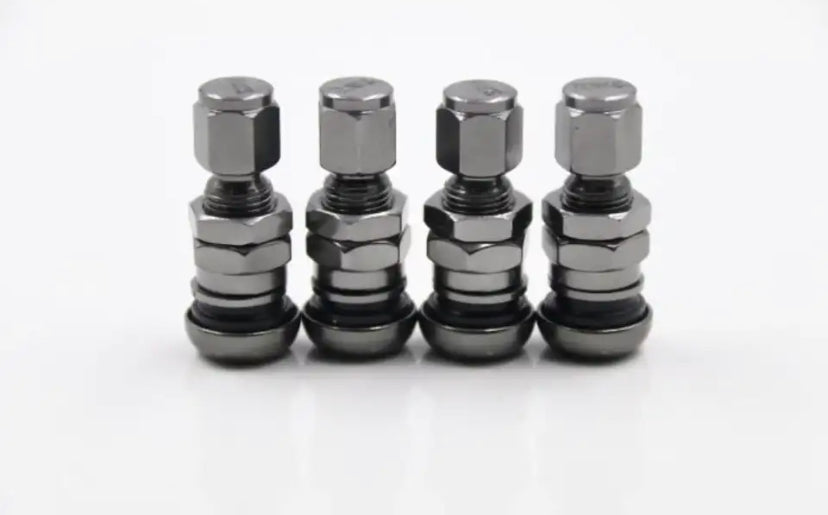 RAYS Valve Stems And Caps 4pc Aluminium