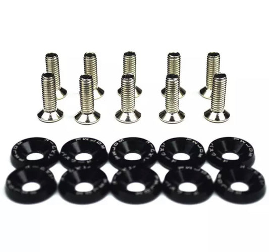 Steel Aftermarket Washer And Bolts 10pcs