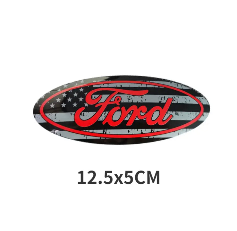 Ford Front Badge Cover Stickers