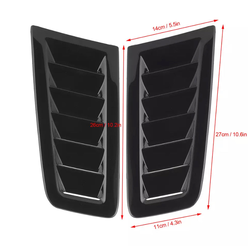 Hood Scoop Air Vents Pair (Assorted)