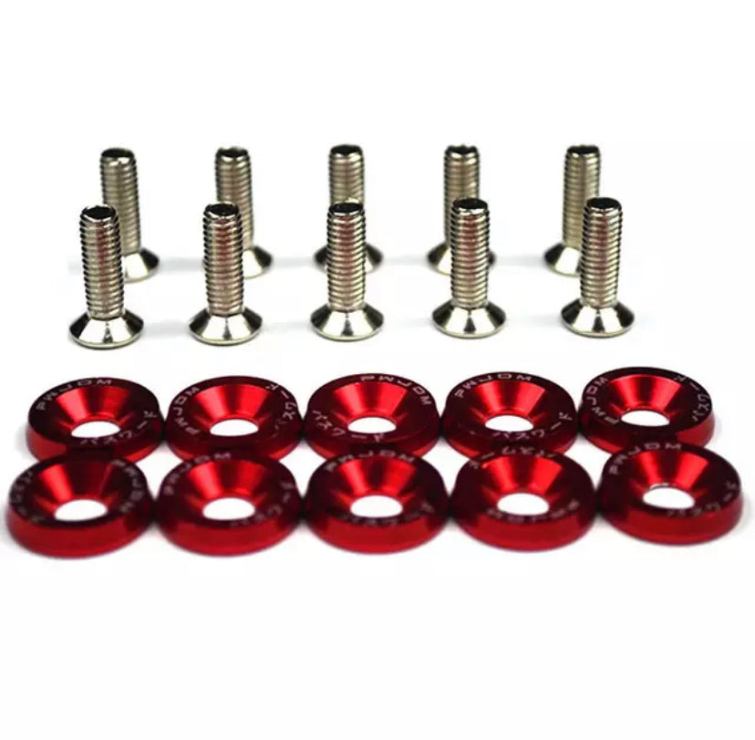 Steel Aftermarket Washer And Bolts 10pcs