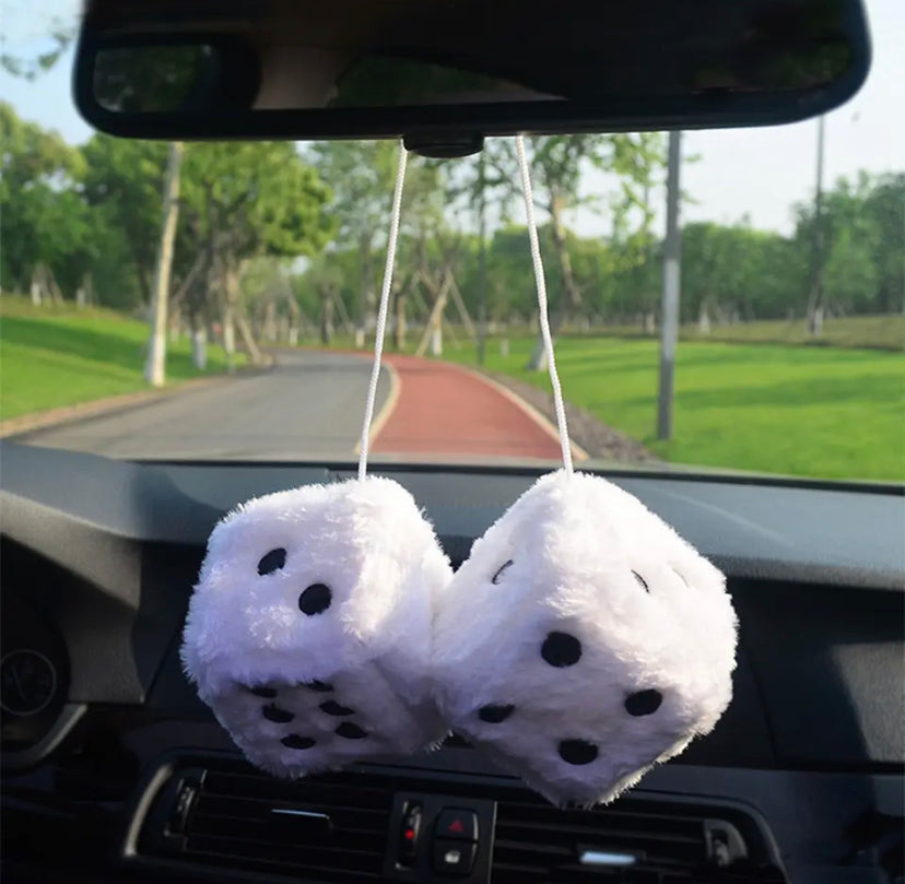 Dice Rear View Mirror Decoration