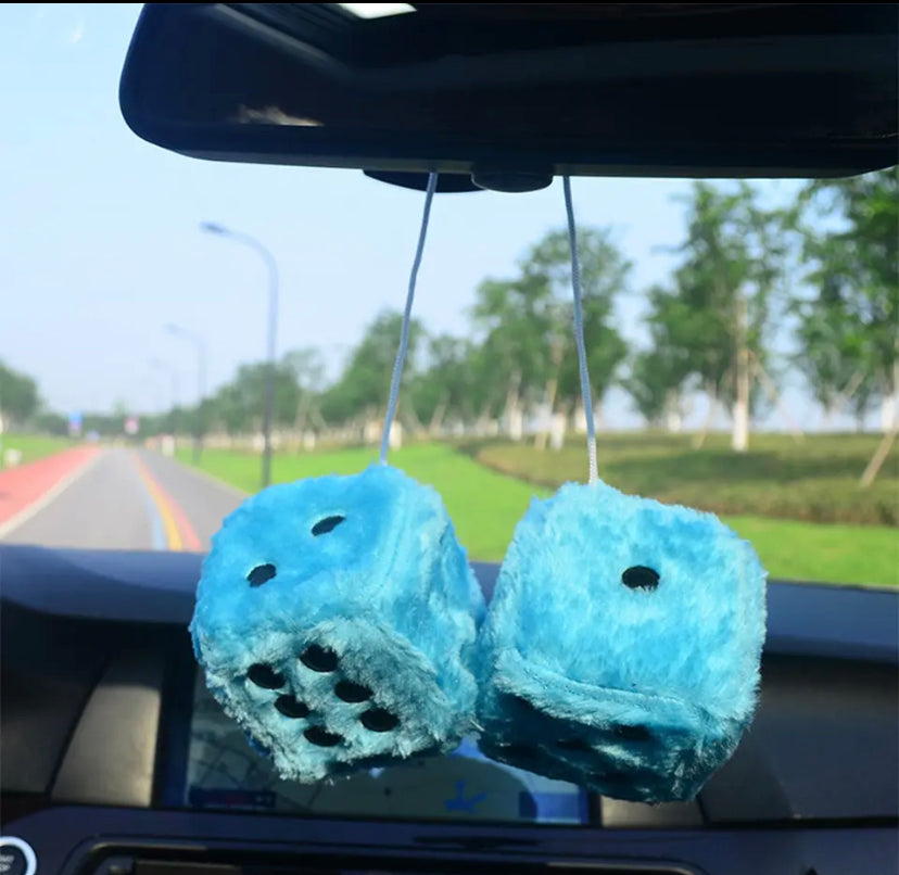 Dice Rear View Mirror Decoration