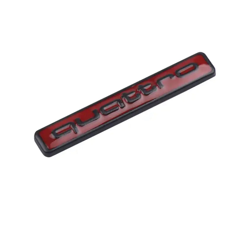 Audi QUATTRO Badge 1pc