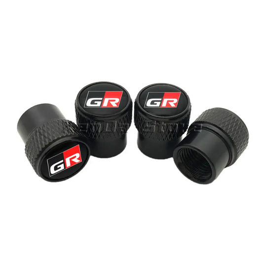 Toyota GR Wheel Valve Caps 4Pc