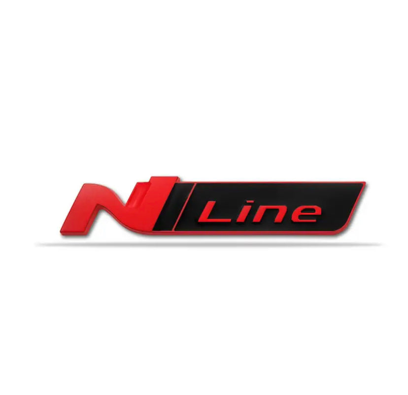 Hyundai N En N-Line Kentekens En Grille Emblem