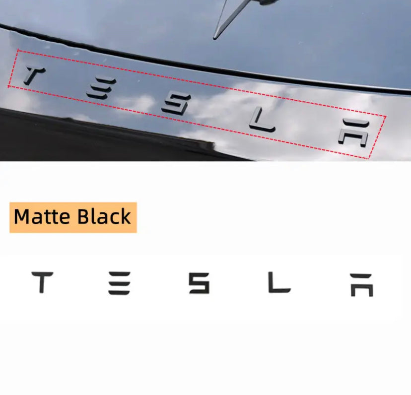 Tesla Logo Letters