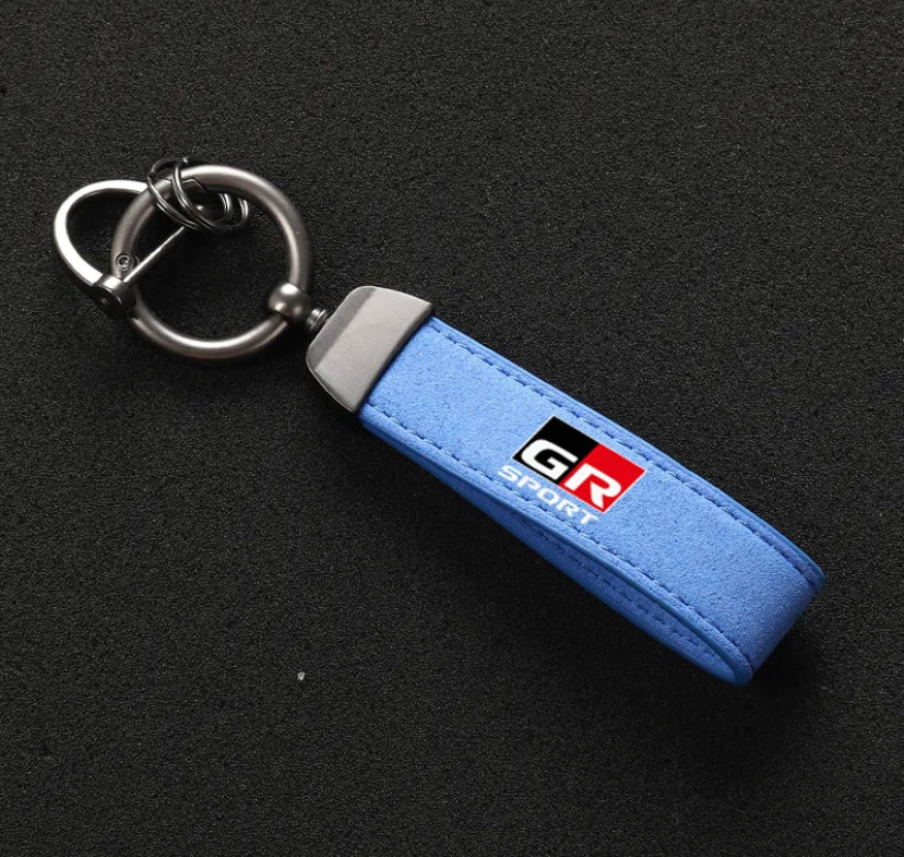 Toyota GR Leather Keychain 1Pc