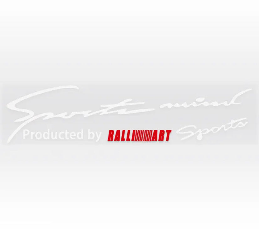 Mitsubishi Ralliart Decal