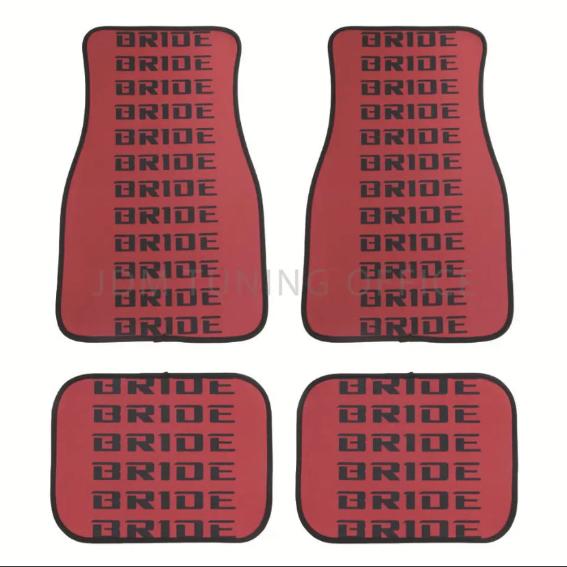 Universal BRIDE Floor Mats 4pc