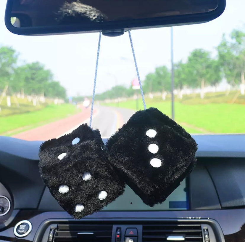 Dice Rear View Mirror Decoration