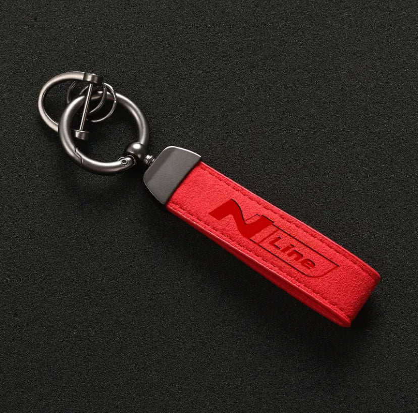 Hyundai N And N Line Keychain