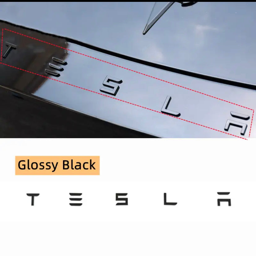 Tesla Logo Letters