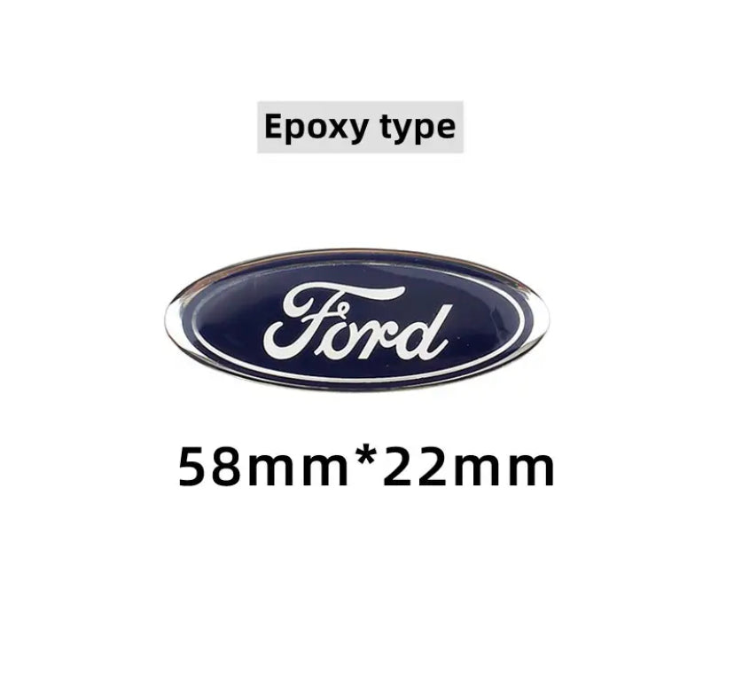 Ford Steering Wheel Emblem Sticker Cover