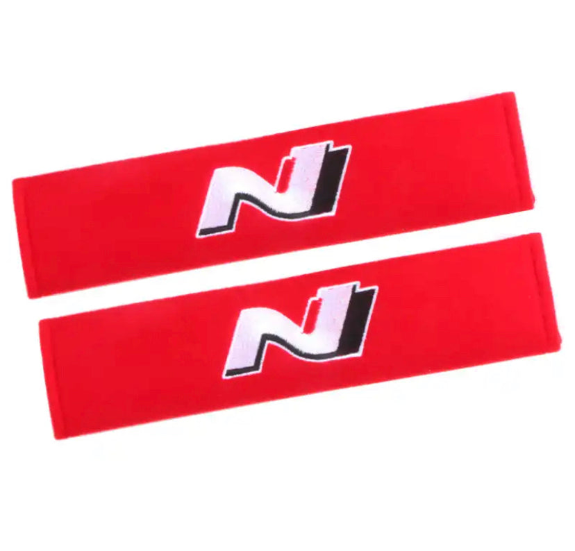 2pc Seat Belt Covers For Hyundai N/N-Line