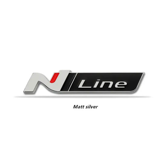 Hyundai N En N-Line Kentekens En Grille Emblem