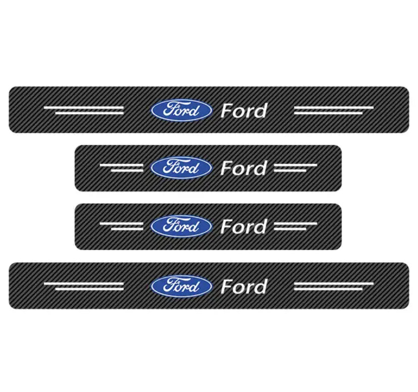 Ford Deur Krasvaste Plakker Mats 4 st