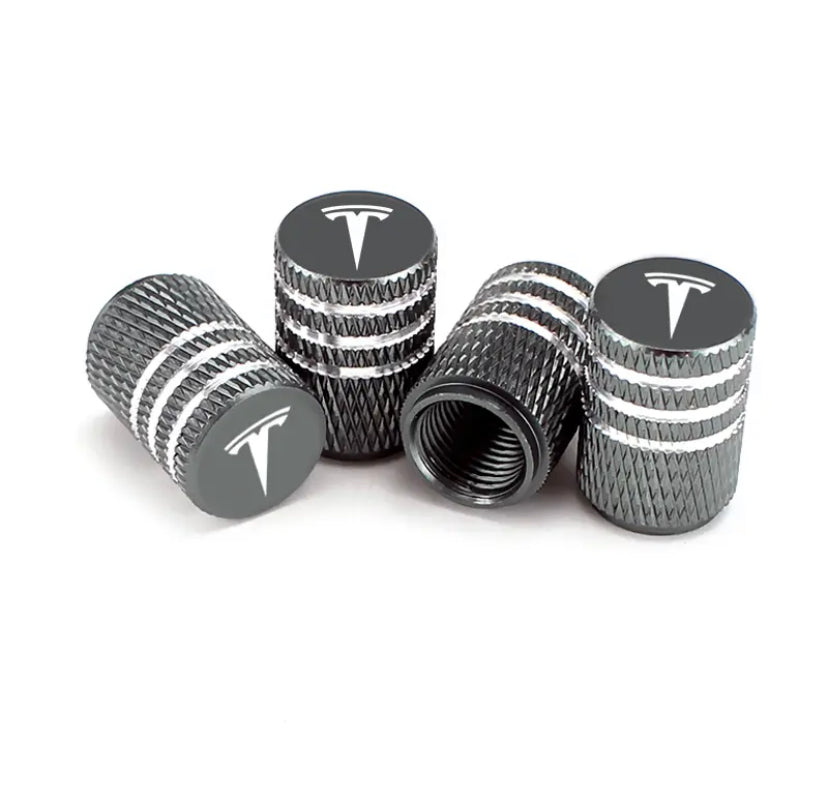 Tesla Valve Caps 4pc