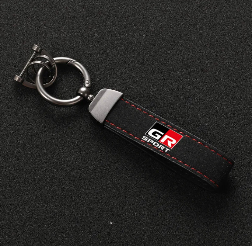 Toyota GR Leather Keychain 1Pc